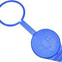 Car Windshield Washer Fluid Reservoir Cap, Vehicle Windscreen Wiper Fluid Tank Bottle Cap, Leak Proof Automotive CP9Z-17A605-A Replacement, Compatible with Focus 2012-2018