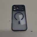 Symcele Designed for iPhone 17 Pro Max Case, Compatible with MagSafe, [Camera Protection] [15FT Military Drop Protection] Shockproof Translucent Matte Anti-Slip Phone Case, 6.9", Deep Blue