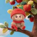 MINISO GISMOW Fantasy Forest Friends Series Blind Box - 5.5in Vinyl Plush Figure Collectible, Cute Desk Decor Surprise Box, Random Design Home Decoration Birthday Gift, Single Box