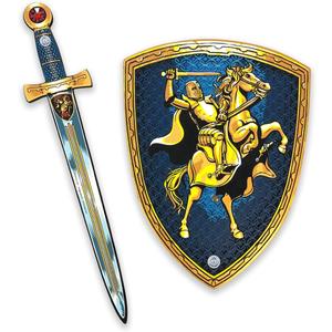 Liontouch - Knight Foam Sword & Shield for Boys 3-6 Years | Pretend Play Set in Medieval Style for Kids & Toddlers | Safe Toy Weapons & Battle Accessories for Dress Up & Horseback Knight Costumes