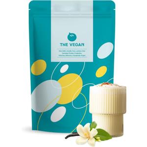 THE VEGAN Protein Powder | Vanilla Plant Based Protein | Non-GMO Soy Isolate with Probiotics | Dairy-Free | Low FODMAP | Low Cholesterol | 1kg (2.5 Pound (Pack of 1))