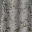 ECOCOTT Pillowcase King Size Set of 2, Mini Green Leaves Pattern Printed Floral Pillow Cases - Soft and Breathable 100% Cotton Pillow Covers with Envelope Closure (King, 20"x36")