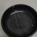 6.7" Large Decorative Bowl, Natural Marble Decorative Bowls for Home Decor, Key Bowl, Candy Bowl, Smudge Bowl, Coffee Tables Centerpiece (Natural Black)