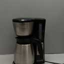 BLACK+DECKER 12-Cup Thermal Programmable Coffee maker, Brew Strength Selector, Auto-clean, Black and Silver