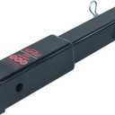 TOPTOW Trailer Hitch Extender, 12-inch Extension Length, Fits 2-inch Receiver, 3500lbs, 5/8 inch Hitch Pin and Clip Included