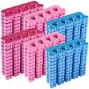 300 Pcs Pedicure Toe Separators for Women Bulk EVA Foam Toe Divider Spacers Heart Shaped Soft Colorful for Pedicure Manicure Coating Gel Painting Nail Beauty Accessories(150 Pairs)