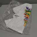 GCFET Crayon Christmas Tree Towels - Christmas Tree Decorative Waffle Dish Towels for Kitchen, Teacher Gifts Hand Towel, Art Teacher Gifts Tea Towel, 16x24 Inches