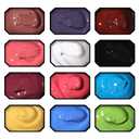 Sponge Pat Gel Nail Polish Palette, 12 Colors Blending Ombre Gel Polish Gradient Painting Nails Art, No Wipe, UV/LED Cured (12 Colors D)