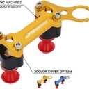 Motorcycle Handlebar Risers 1 1/8" Handlebar Mount Clamp for DRZ 400 DRZ400 DRZ400SM DRZ400E DRZ400S 2005-2024 Gold