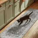 Runner Rug Washable Kitchen Runner: 2'x 6' Hallway Runner Rugs Stain Resistant Non Slip Low Pile Soft Boho Carpet Runners for Hallways Bedroom Entryway Indoor Beside Bathroom Laundry Room