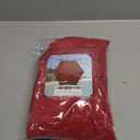 Blissun Patio Umbrella Replacement Canopy for 7.5ft 6-Rib (Each Rib 43"-45") Market Umbrella - Canopy Only (Red)