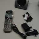 AT&T GL2101 DECT 6.0 Cordless Home Phone with Call Block, Caller ID, Full-Duplex Handset Speakerphone, 2" White Backlit Display, Lighted Keypad (Graphite & Black)