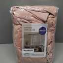 MIULEE Baby Pink Velvet Curtains 84 inches - Luxury Blackout Curtains for Bedroom Living Room Thermal Insulated Super Soft Window Drapes Rod Pocket & Back Tab, W52 x L84 inches, 2 Panels