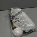 ZGR Womens White Canvas Sneakers, Classic Black Canvas Shoes, Casual Fashion Sneakers(Dark Grey.US5.5)