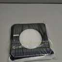 Square Gas Stove Drip Pans 7.5" Porcelain Coated Burner Tray