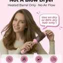 Farery 1.75 Inch Thermal Brush, Heated Round Brush for Blowout Look on Medium Length Hair, Ceramic Barrel Styling Brush, 5 Heat Settings, Anti-Scald Cool Tip, Auto Shut-Off, Dual Voltage Travel, Pink