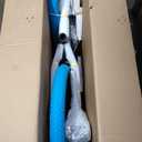 Freestyle BMX Bike, 18 20 Inch Kids Bicycle for 5-13 Years Old Kids and Beginner Level Rider, Multiple Colors (Black with Blue Tires)