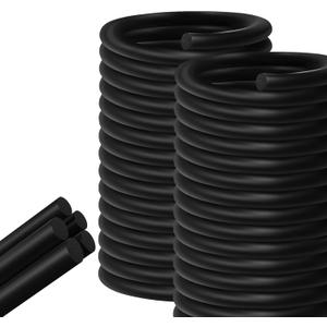 25FT Backer Rod 3/4 Inch Diameter Rubber Caulk Concrete Expansion Joint Filler Black Rubber Caulk Saver Weather Stripping for Gaps and Joints Filling(3/4 Inch x 25FT)