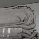 SONORO KATE Bed Sheet Set Super Soft Microfiber 1800 Thread Count Luxury Egyptian Sheets Fit 18-24 Inch Deep Pocket Mattress Wrinkle-6 Piece (Grey, Queen)