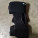 Set of 2: Plantar Fasciitis Night Splint and Brace, Upgraded Planters Facetious Relief, Foot Drop and Achilles Tendonitis Relief Brace. Night Splint for Plantar Fasciitis Women and Men, Black + Hurmoya Elbow Brace for Tendonitis, Tennis Compression Sleeve with Adjustable Metal Splints, Medium