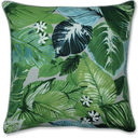 Pillow Perfect Lush Leaf Mojito Throw Pillow  - 25" x 25"
