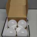 Brtstiun G25 LED Light Bulb, Round Vanity Light Bulbs for Bathroom, 40W LED Equivalent, Daylight White 5000K, Globe Light Bulbs E26 Base, 600LM, Non-Dimmable, 4-Pack