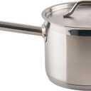 Winco Heavy-Duty Stainless Steel Sauce Pan with Cover, 4.5 Quart