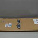 Drive Medical RTL10365-ADJ Adjustable Lightweight Folding Cane with Seat, Black