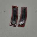 Pair 63147295541 63147295542 Front Bumper Reflector Side Marker for BMW F30 3 Series 320i 340i M Sport 2016-2018 Replace Reflector Black Red Replacement