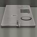 Matane 12 Inch LED Flush Mount Ceiling Light Fixture with Night Light, 24W 2400LM 3000K/ 4000K/ 5000K Selectable, Dimmable Ceiling Lights for Bedroom, Dining Room, Kitchen, Round Black