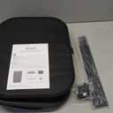 Lifewit 65L Slim Laundry Basket with Lid, Narrow Large Laundry Hamper with Plastic Handles and Removable Bag, Tall Foldable Dirty Clothes Hampers for Laundry Room, Bedroom, Bathroom, Dorm, Black