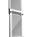 Neuradical Large Dog Door for Sliding Glass Door, Aluminum Alloy Sliding Door Dog Door Insert for Patio Pets Door with Lockable Panel Magnetic Closure Ideal for Large Dogs Cats