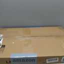 VASAGLE C Shape End Table, Small Coffee Table For Couch Or Sofa, Industrial Side Table In Living Room, Bedroom, 13.8 x 21.7 x 26 Inches, Greige and Classic Black ULNT052B02