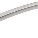Amerock | Cabinet Pull | Satin Nickel | 5-1/16 inch (128 mm) Center-to-Center | Surpass | 1 Pack | Drawer Pull | Cabinet Handle | Cabinet Hardware