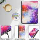 Tri-Fold Case Compatible with Samsung Galaxy Note 10.1 inch SM-P600 P601 P605 Tablet and Samsung Galaxy Tab Pro 10.1 SM-T520/T525(2014 Edition) - Premium PU Leather Tri-Fold Cover with Auto Sleep/Wake (One Size)