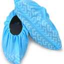 X-Large Disposable Boot & Shoe Covers 100 Pairs (200 Pack) Non Slip Durable Booties Cover Fits Men's 13