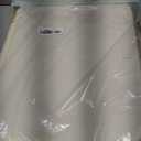 LONBET Laundry Basket with Lid, Made from Breathable Fabric | Aesthetic Clothes Hampers for Laundry with Side Handles & Sturdy Bamboo Frame (40 Gallons - Double, Beige)