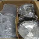 4.5 Gallon Drink Dispensers for Parties, Beverage Dispenser with Stand, Commercial Hot Cold Juice Dispenser with Ice Container and Stainless Steel Drip Trays for Beer, Water Lemonade