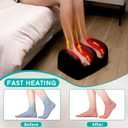 MASGRE Foot Massager with Heat, Shiatsu Kneading Feet and Calf Massagers for Relaxation, Relief for Tired Muscles & Plantar Fasciitis Relief, Deep Tissue Massage, Gifts for Mom & Dad, Wired Remote
