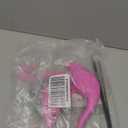 GiftExpress Pink Flamingos Yard Decorations - 2 Pack Small 14" Tall Plastic Flamingo Statue w/Metal Stakes - Lawn Ornaments & Garden Decor for Outdoor Parties