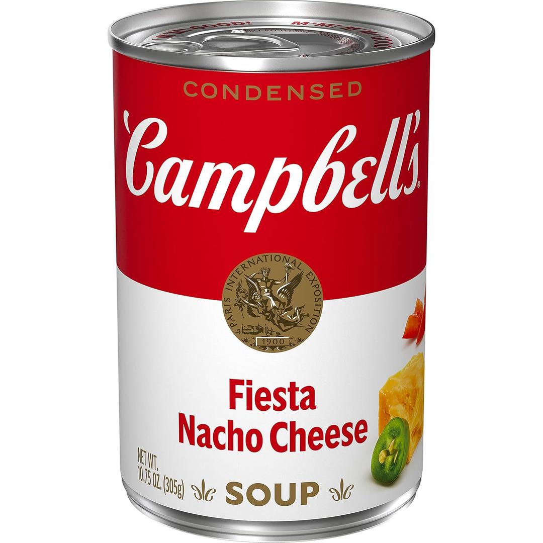 Campbell's Condensed Spicy Nacho Cheese Soup, 10.75 oz Can (EXP 02/17/26)