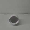 Plastic 6" inch 90 degree duct connector. Easy to mount 90 elbow for flex or straight pipe.