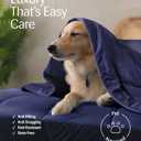 REST Evercool Cooling Comforter, Full/Queen, Blanket for Hot Sleepers, All Season Bedding to Keep Cool for Night Sweats, Breathable Lightweight Blanket, 90"x90" Inches, Midnight Blue