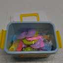 Dough Play Tools Sets for Kids, 22pcs Clay and Dough Accessories for Toddlers with Storage Box, Silicone Mat, Rolling Pins, Safety Scissors, Mini Knife,3D Dino & Animal Molds, Gift for Boys Girls