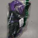 Resistance Bands with Handles, 6-Tube Elastic Foot Pedal Resistance Bands, Natural Rubber Ankle Puller Sit-up Exercise, Multifunction Fitness Band for Abdomen, Waist, Arm, Leg Stretching Training (Purple)