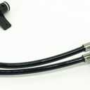 EcoFlush B8106-06R /BS004 RIGHT SIDE ONLY Flush Control Valve W/Tubes Including Handle - Replacement for Single Flush Models B8104 & B8106