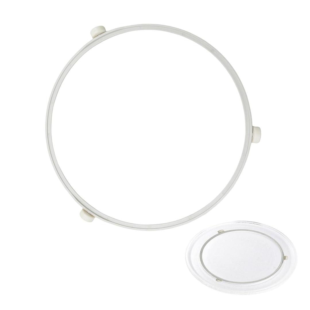 WB06X10705 Microwave Turntable Ring for GE Microwaves, Microwave Roller Ring, Glass Plate Tray Support Holder