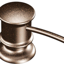 Moen 3944ORB Deck Mounted Kitchen Soap Dispenser with Above the Sink Refillable Bottle, Oil Rubbed Bronze