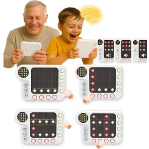 Logic Brain Teasers Game,Original 300 Challenges-Handheld Electronic Games for Kids,Adult,Teen&Seniors , Portable Educational Toys and Travel Games for Boys & Girl,Gift for Age 6+(Non-Rechargeable)