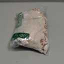 jinchan Katy Linen Floral Kitchen Curtains 30 Inches Length Stripe Cafe Curtains Farmhouse Cottagecore Tier Small Window Drapes for Living Room Light Filtering Rod Pocket 2 Panels Terracotta on Linen